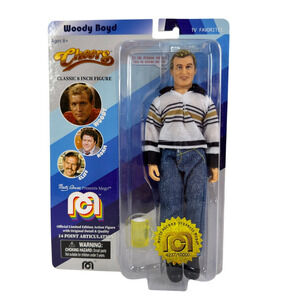 5 for $25| Mego Cheers Woody Boyd 8'' Limited Edition Action Figure off the card